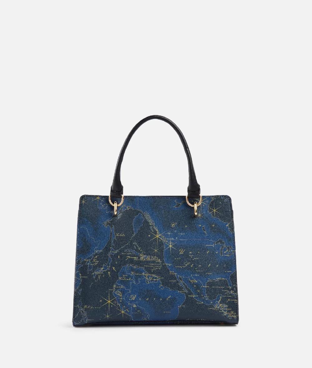 Alviero martini 1a classe Geo Midnight borsa a mano con tracolla Blu Notte 2025