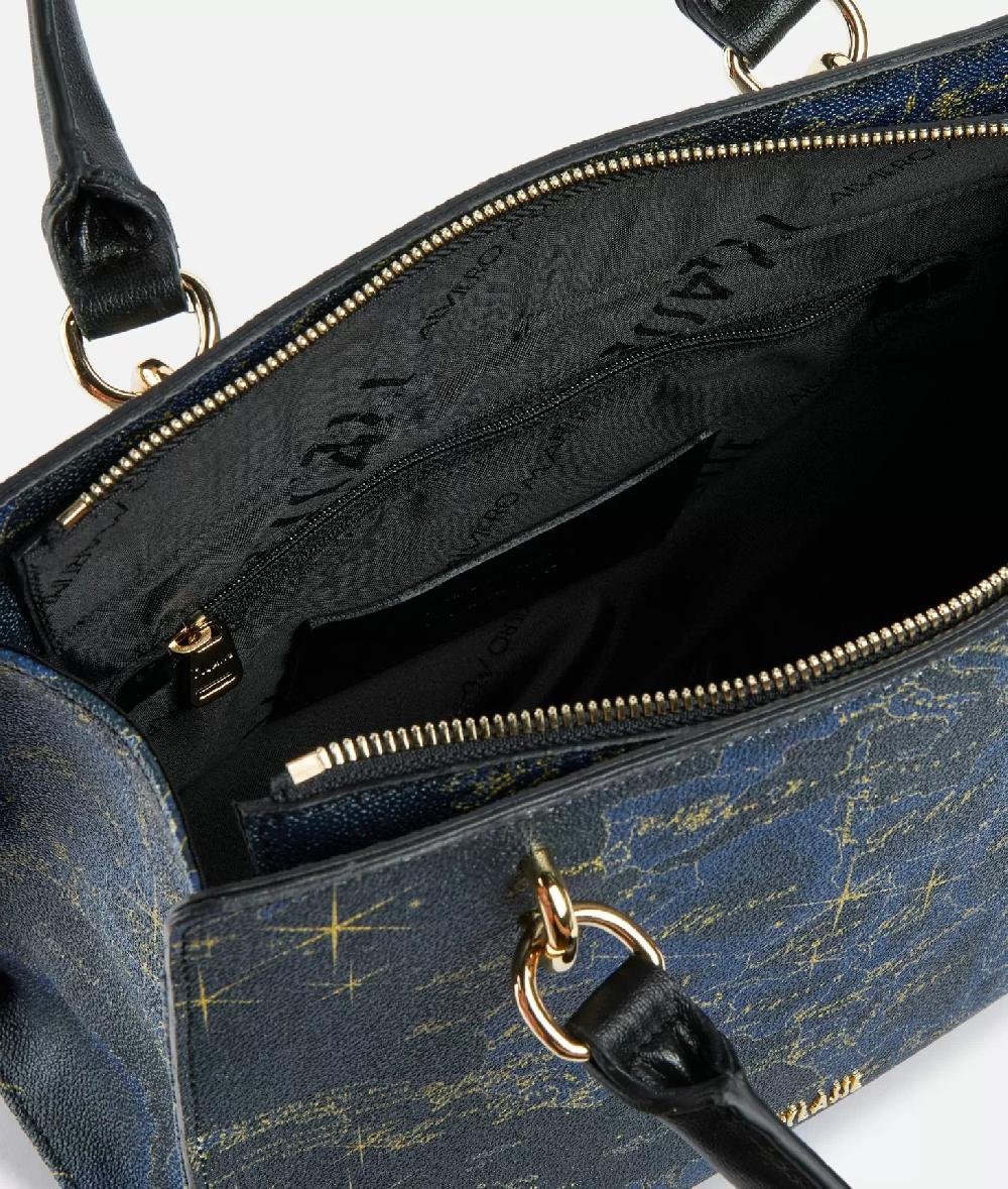 Alviero martini 1a classe Geo Midnight borsa a mano con tracolla Blu Notte 2025