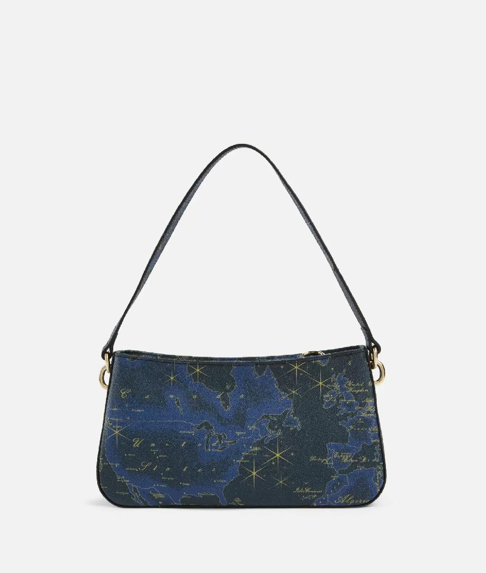 Alviero martini 1a classe Geo Midnight sottospalla con tracolla Blu Notte Italy