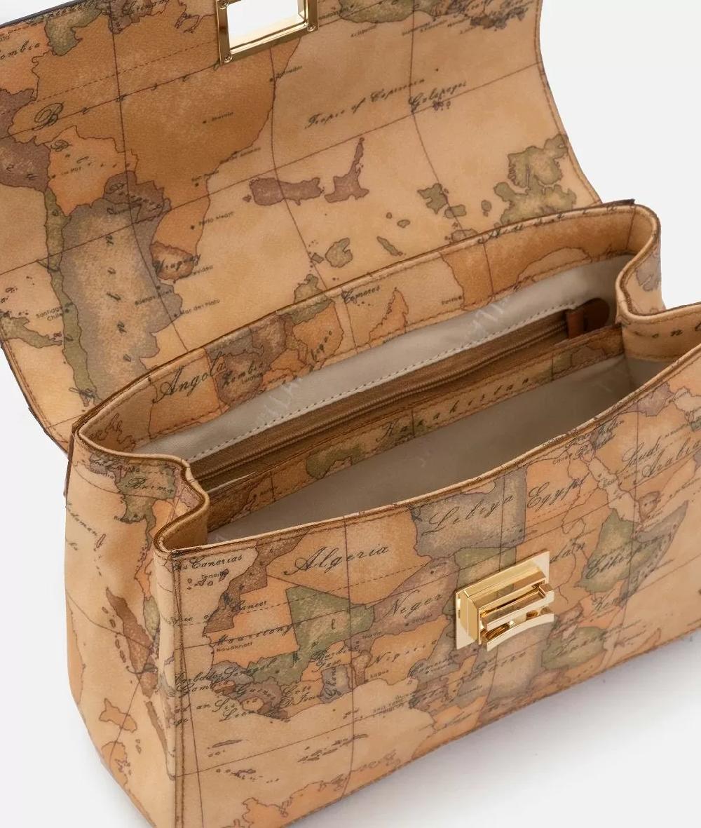Alviero martini 1a classe Geo Classic tracolla con patta Vendita Calda