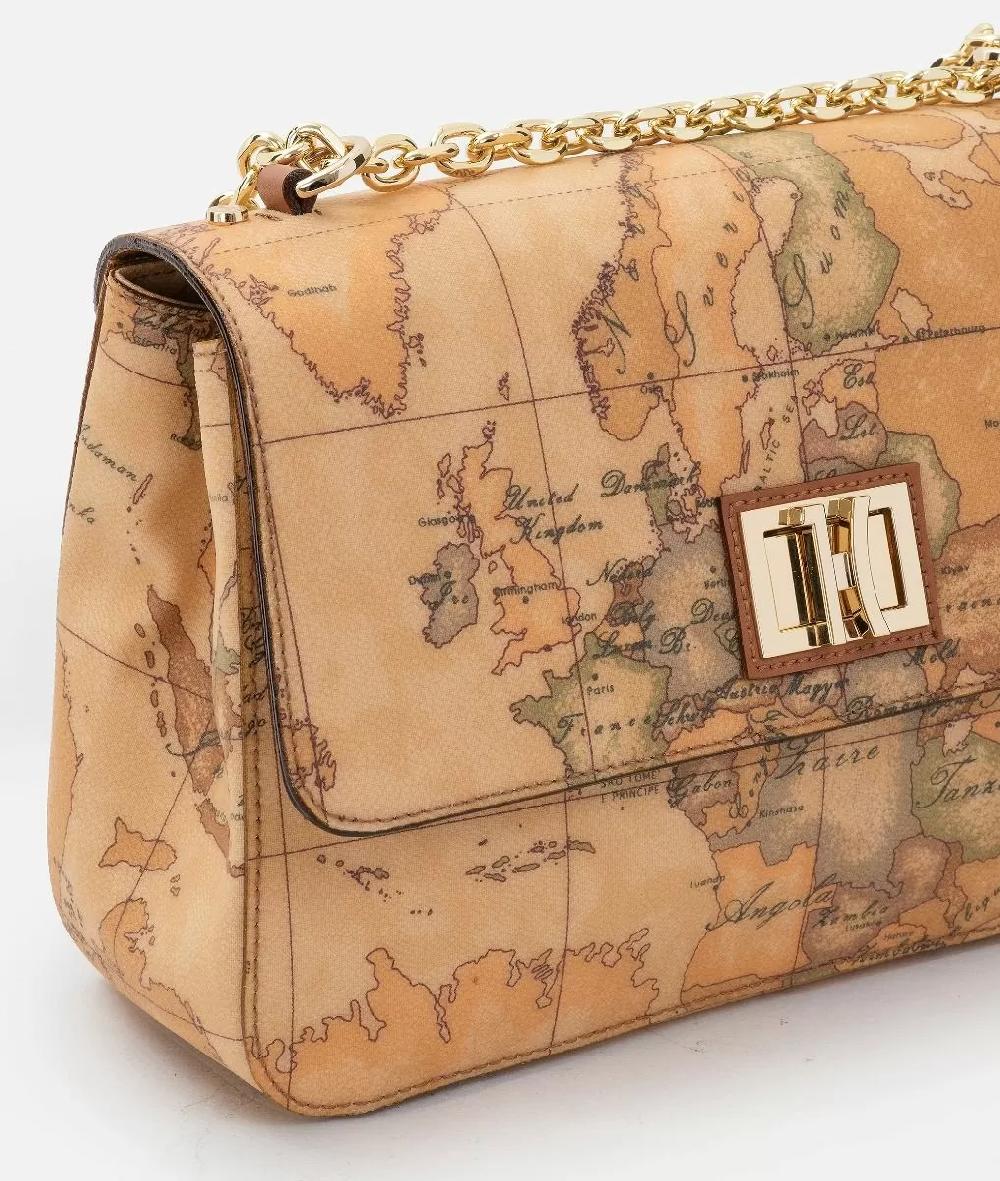Alviero martini 1a classe Geo Classic tracolla con patta Vendita Calda