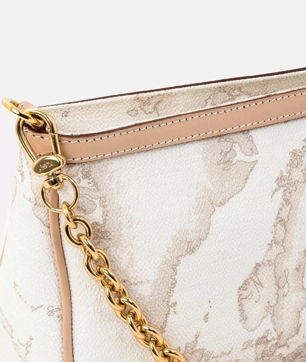 Alviero martini 1a classe Geo White Borsa mini a tracolla Saldi Di Fabbrica