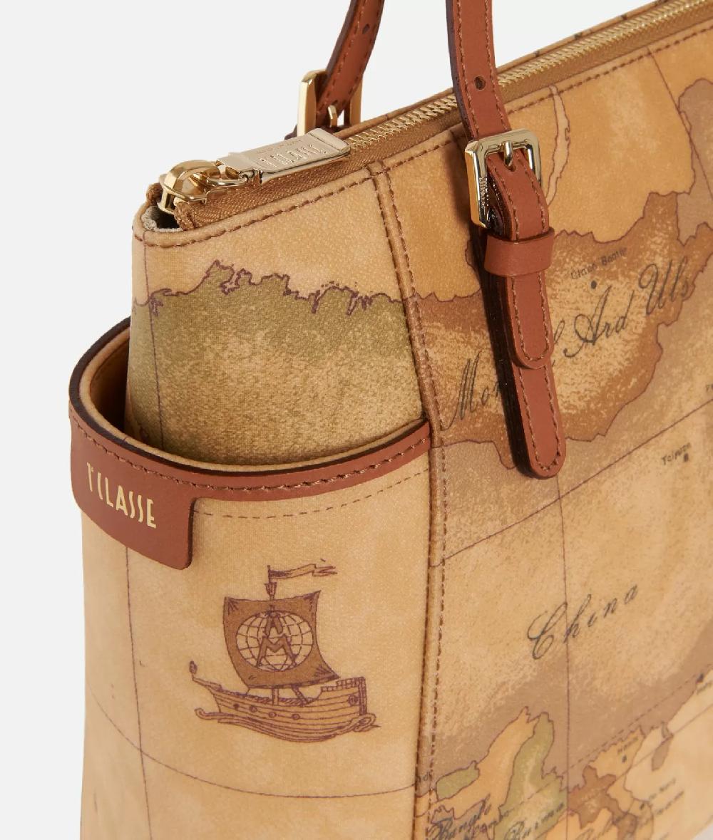 Alviero martini 1a classe Geo Classic Shopping bag con fibbie Offerta