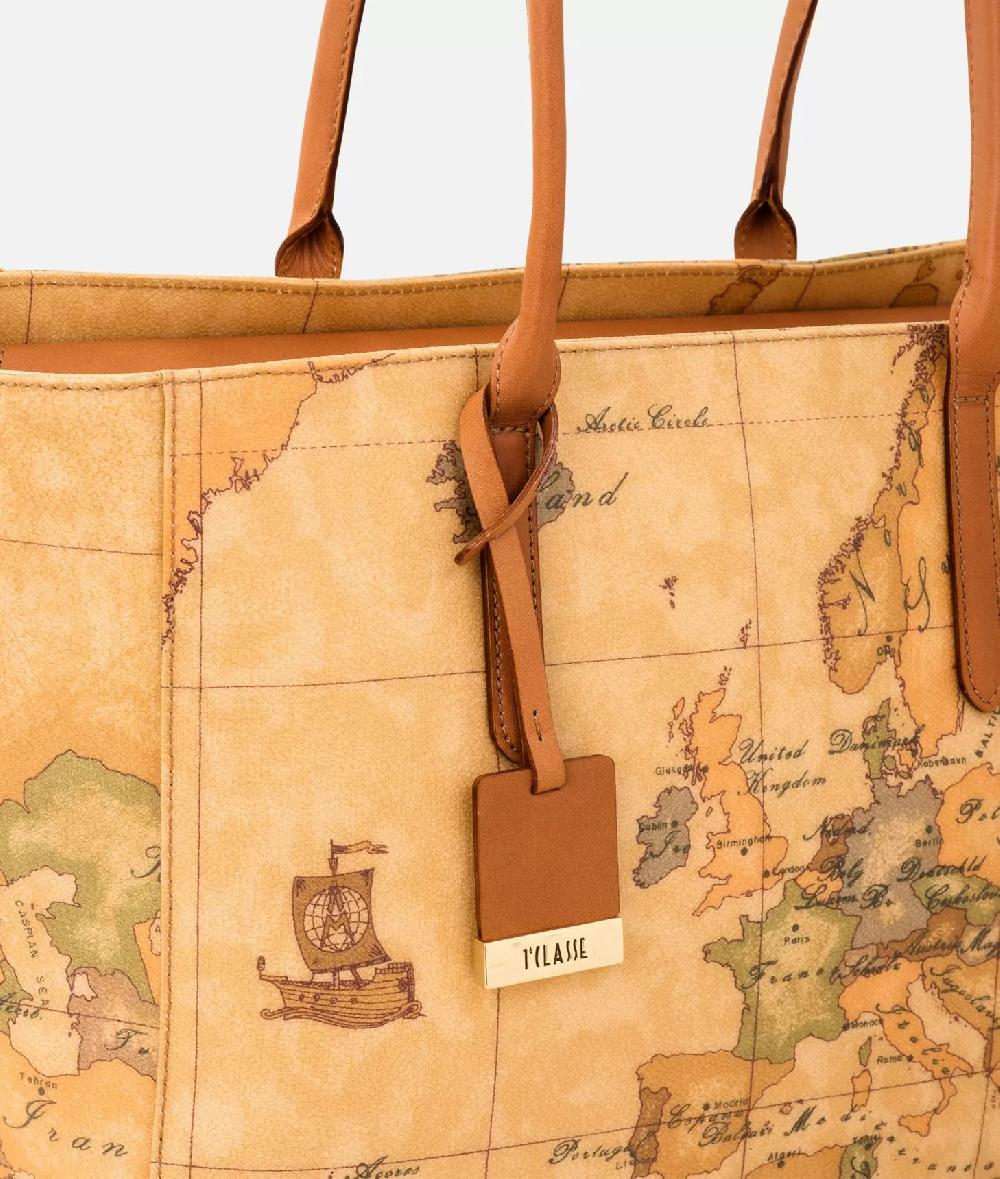 Alviero martini 1a classe Geo Classic Borsa shopping grande Economico