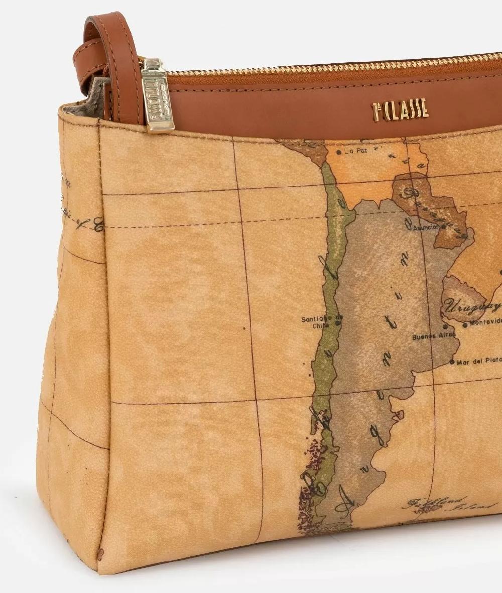 Alviero martini 1a classe Geo Classic borsa a tracolla grande Offerta Giorno del Papà