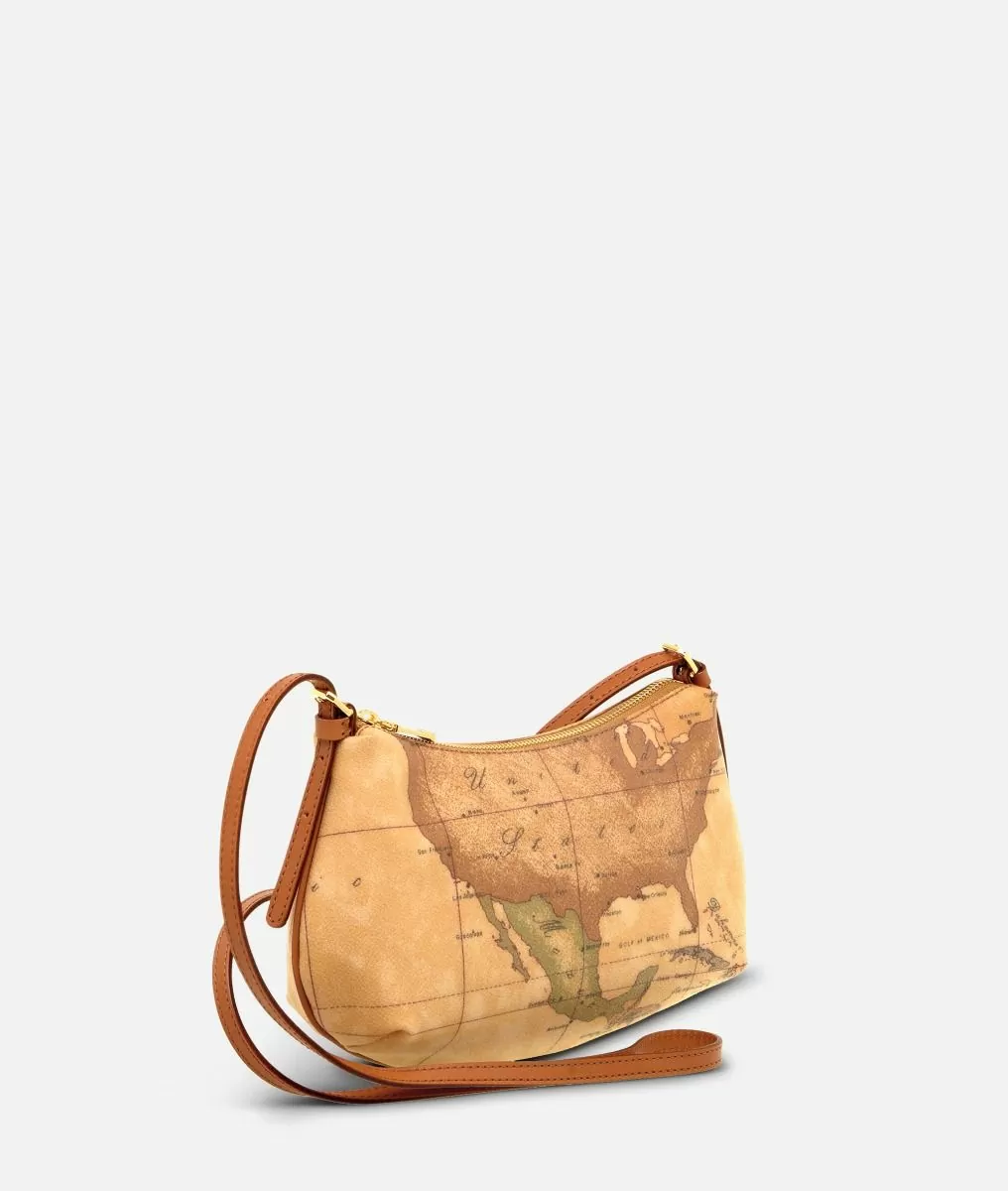 Alviero martini 1a classe Geo Classic Borsa mini a tracolla con zip Smaltimento dello stoccaggio