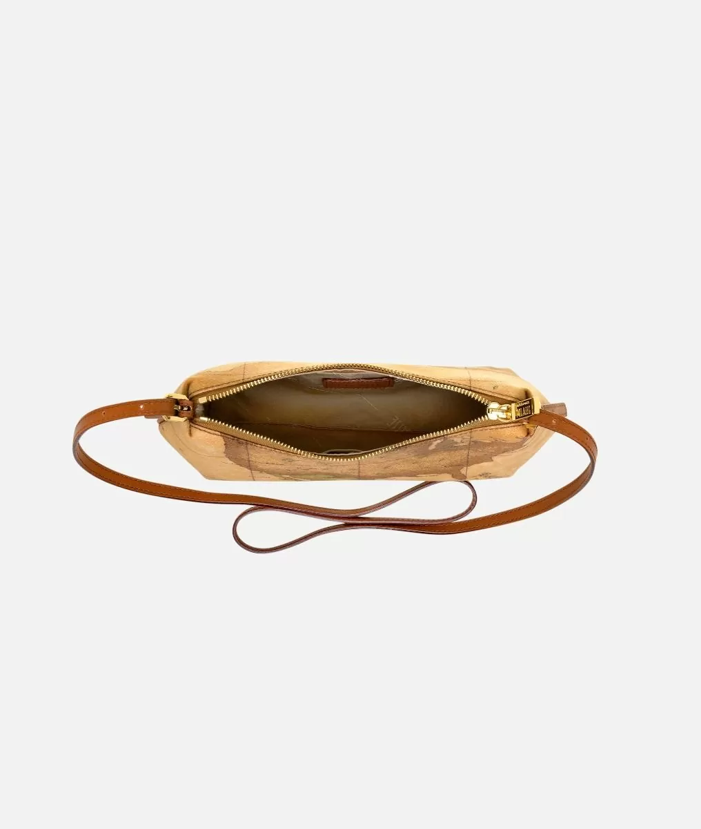 Alviero martini 1a classe Geo Classic Borsa mini a tracolla con zip Smaltimento dello stoccaggio