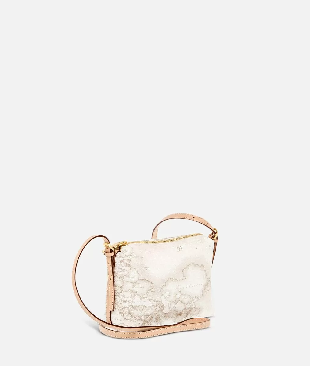 Alviero martini 1a classe Geo White Borsa mini a tracolla Online Outlet