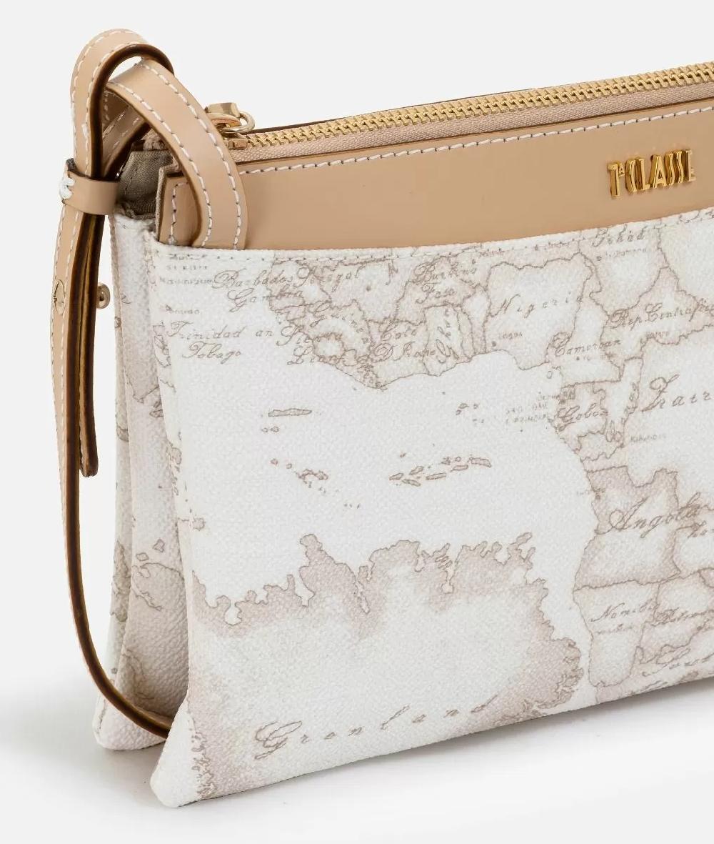 Alviero martini 1a classe Geo White borsa a tracolla media Offerte esclusive