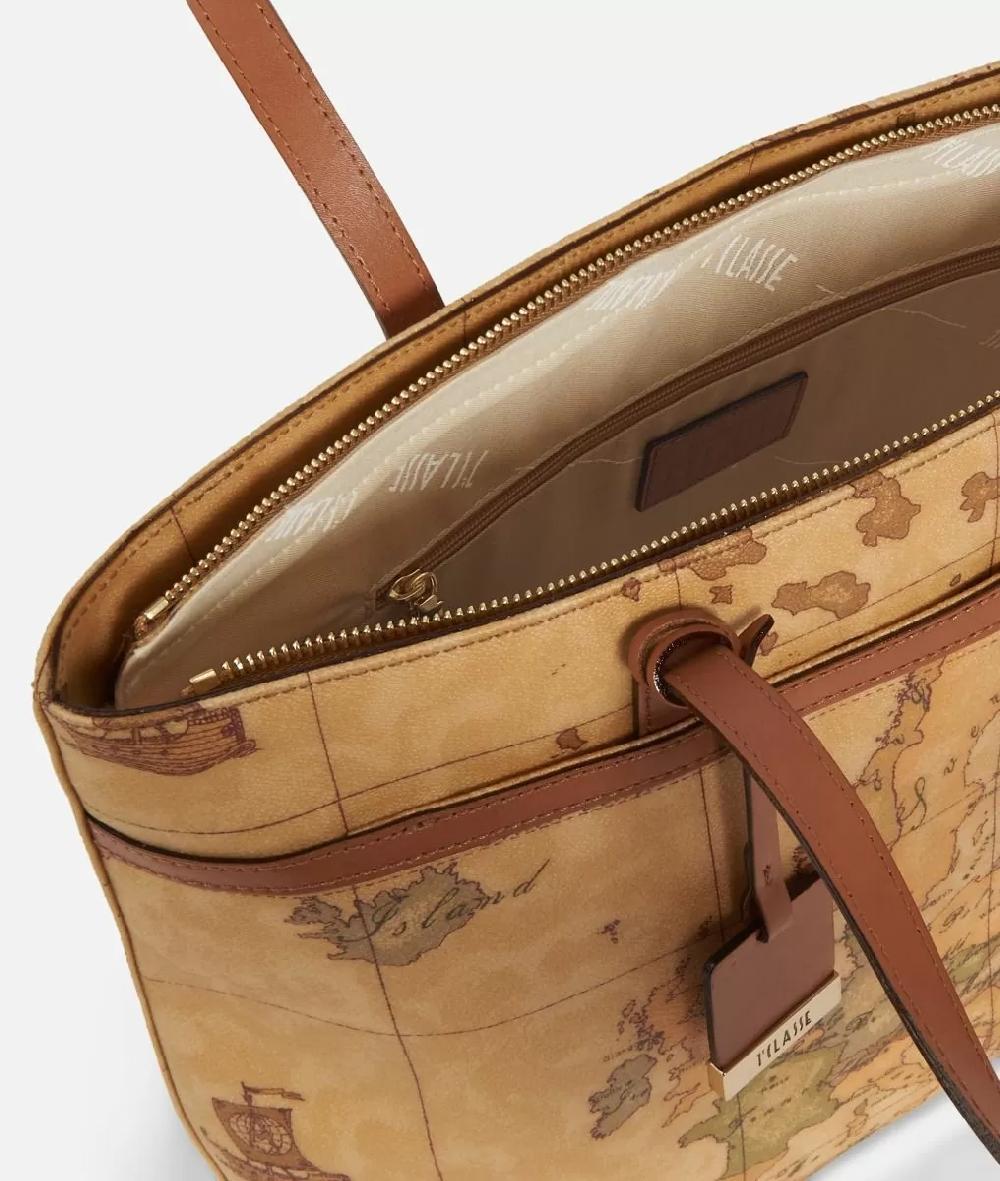 Alviero martini 1a classe Borsa shopping con tasca Offerta settimanale