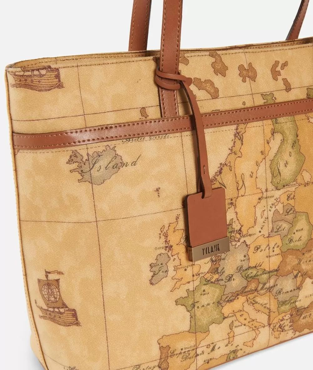Alviero martini 1a classe Borsa shopping con tasca Offerta settimanale