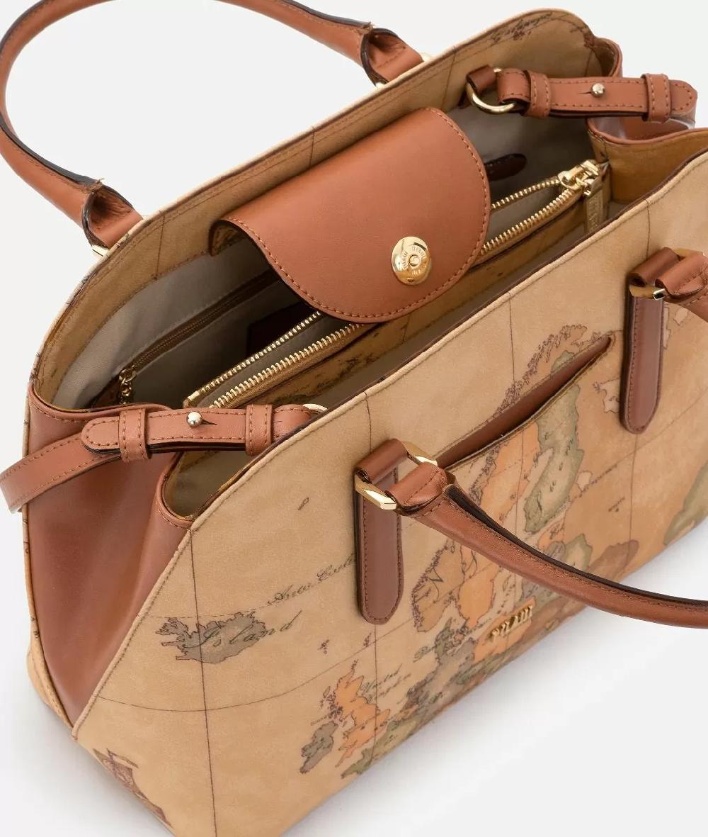 Alviero martini 1a classe Geo Classic borsa a mano con tracolla Ultimi due giorni