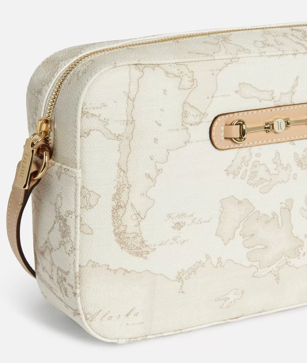 Alviero martini 1a classe Geo White tracolla reporter Fino al 50% di sconto