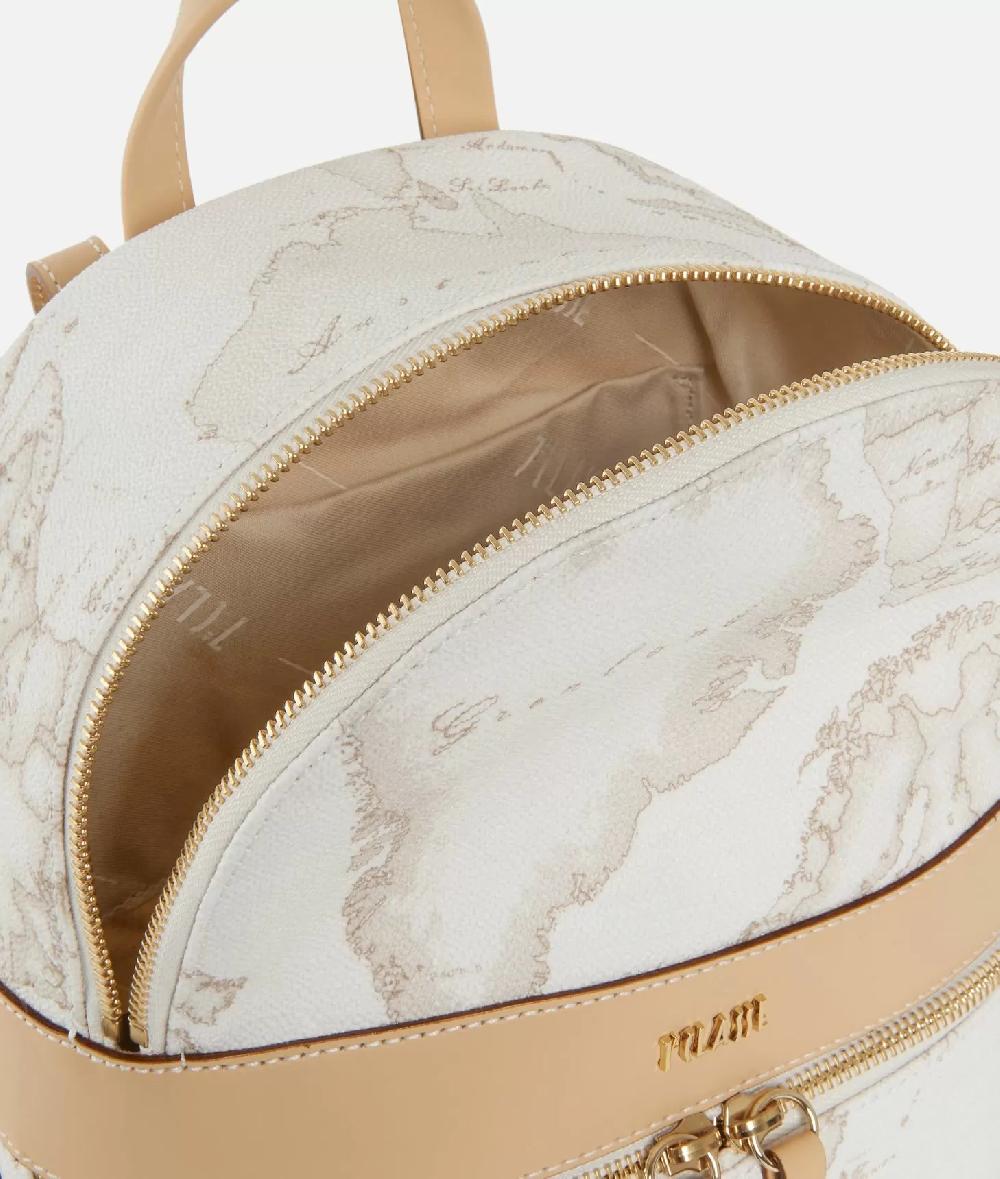 Alviero martini 1a classe Geo White Zainetto con logo 1° Classe Super sconto