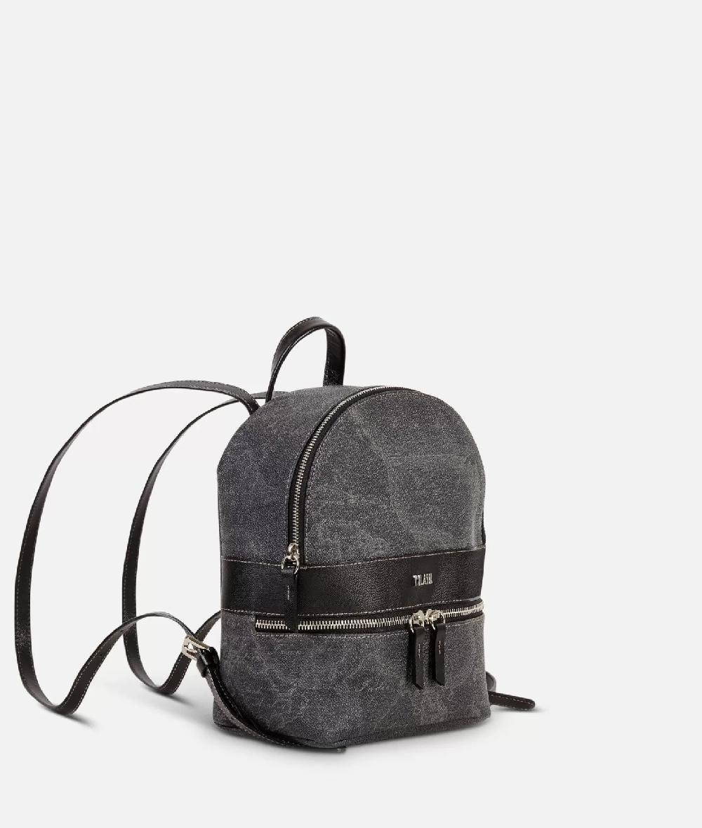 Alviero martini 1a classe Geo Black Zainetto con logo 1° Classe Officina