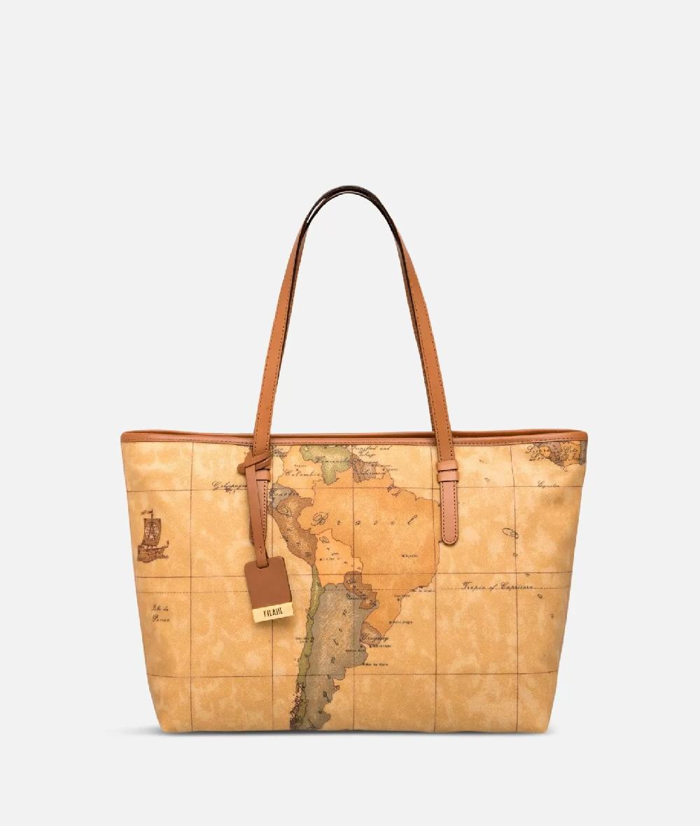 Alviero martini 1a classe Geo Classic Borsa shopping grande 50% di sconto per tempo limitato