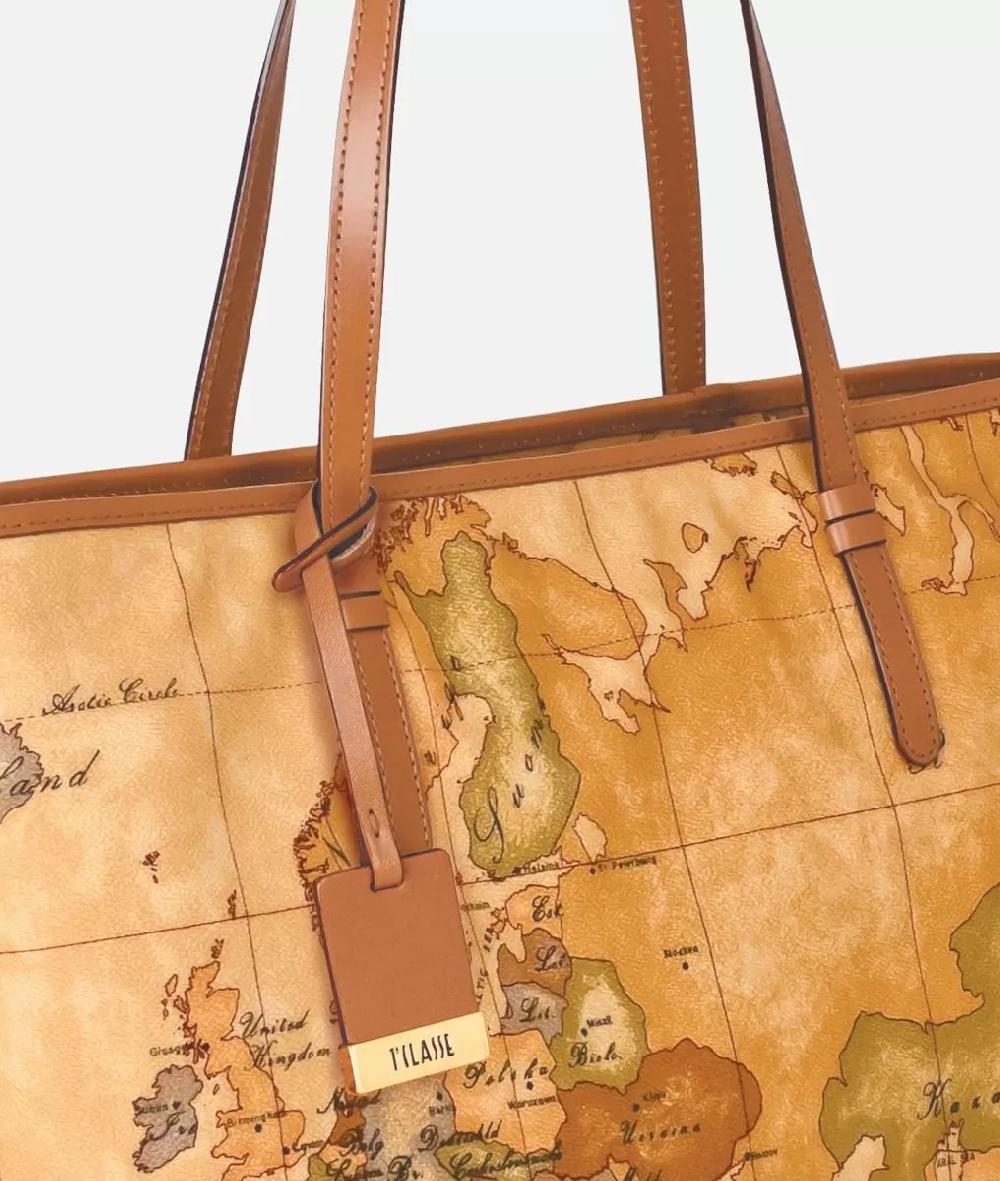 Alviero martini 1a classe Geo Classic Borsa shopping grande 50% di sconto per tempo limitato