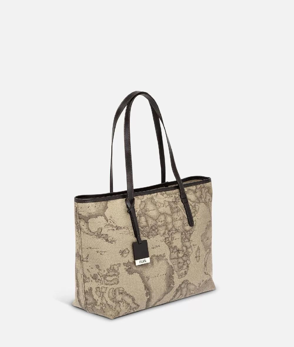 Alviero martini 1a classe Geo Tortora Borsa shopping grande Sconti questo mese