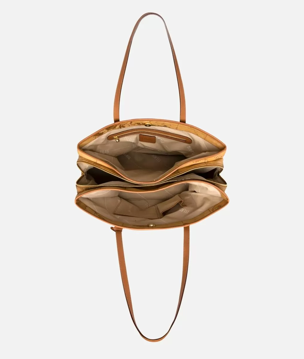 Alviero martini 1a classe Geo Classic Borsa grande a spalla da lavoro Italy