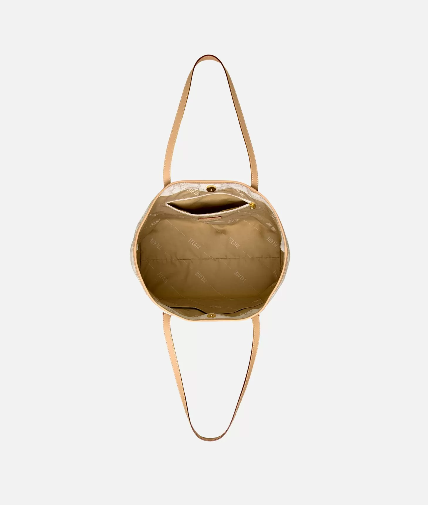 Alviero martini 1a classe Geo White Borsa shopping grande Italia