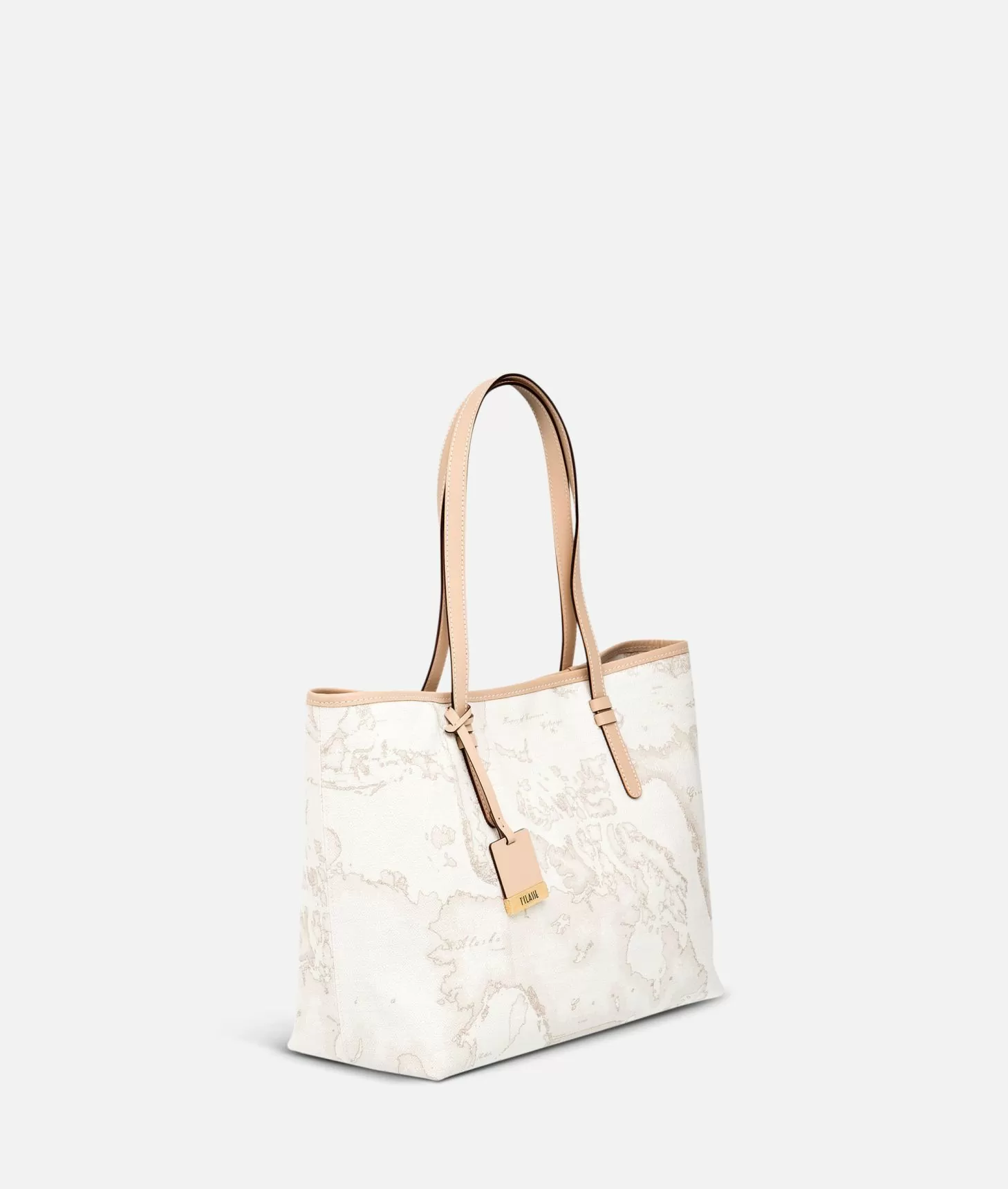 Alviero martini 1a classe Geo White Borsa shopping grande Italia