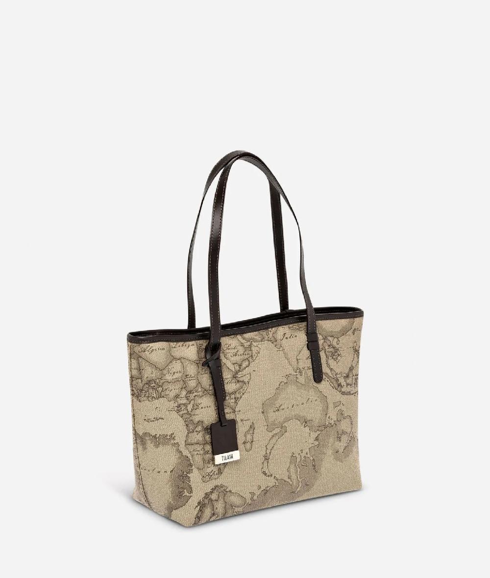 Alviero martini 1a classe Geo Tortora Borsa shopping media Vendita