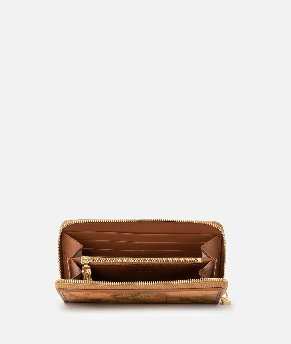 Alviero martini 1a classe Geo Classic portafoglio grande zip-around Sottocosto