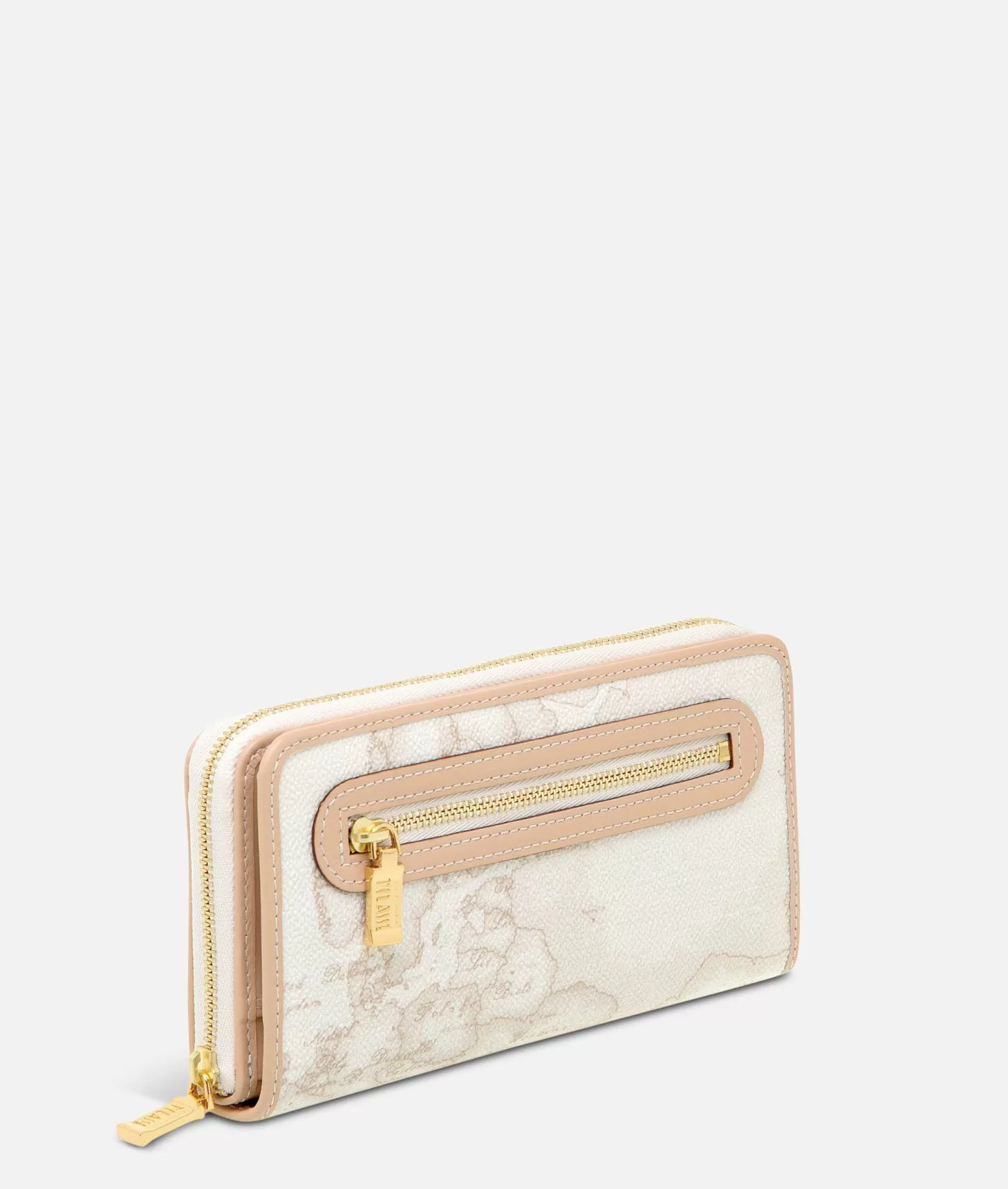 Alviero martini 1a classe Geo White Portafogli grande con zip Saldi