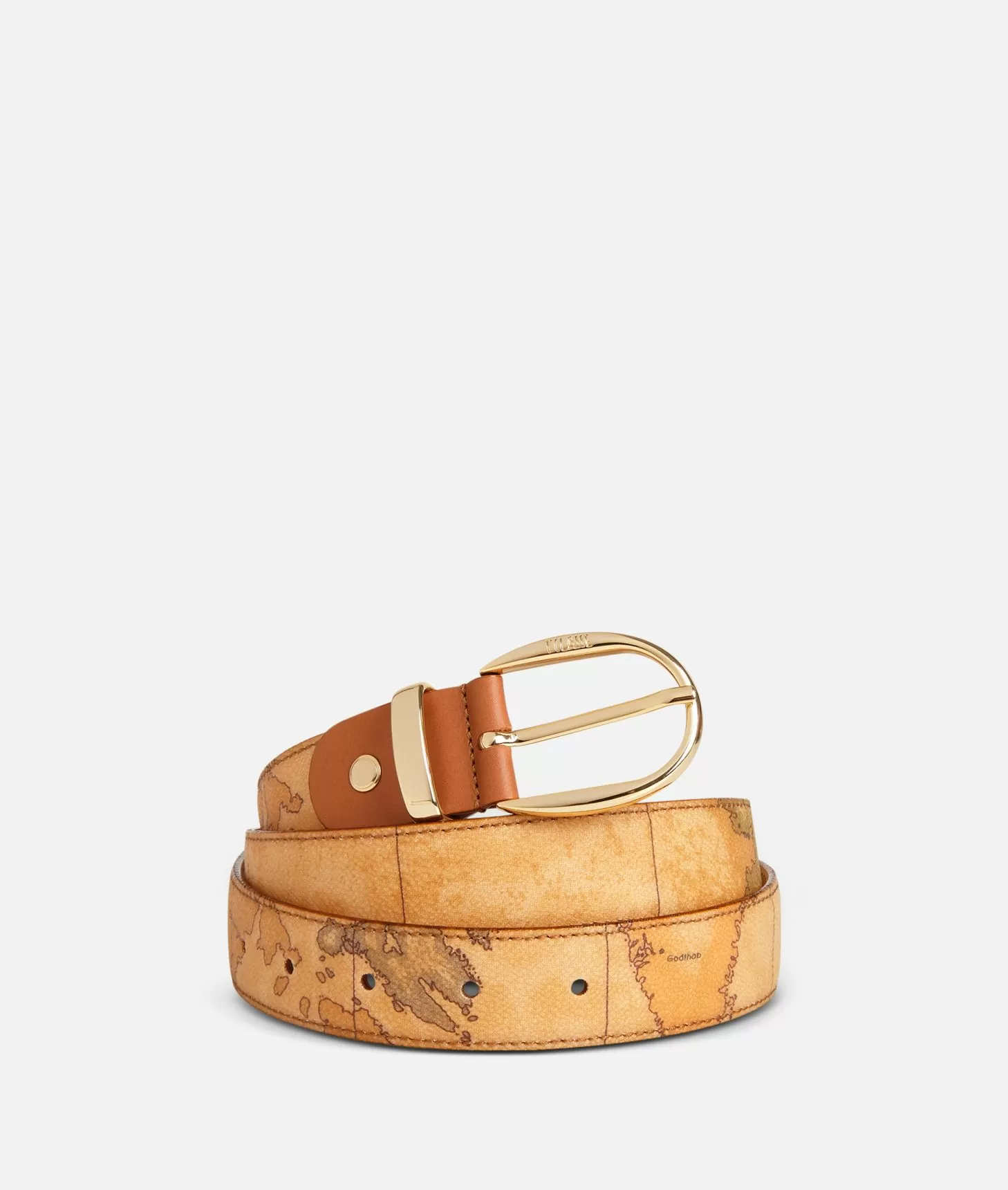 Alviero martini 1a classe Geo Classic Cintura con inserti in pelle Offerta per la Festa della Mamma