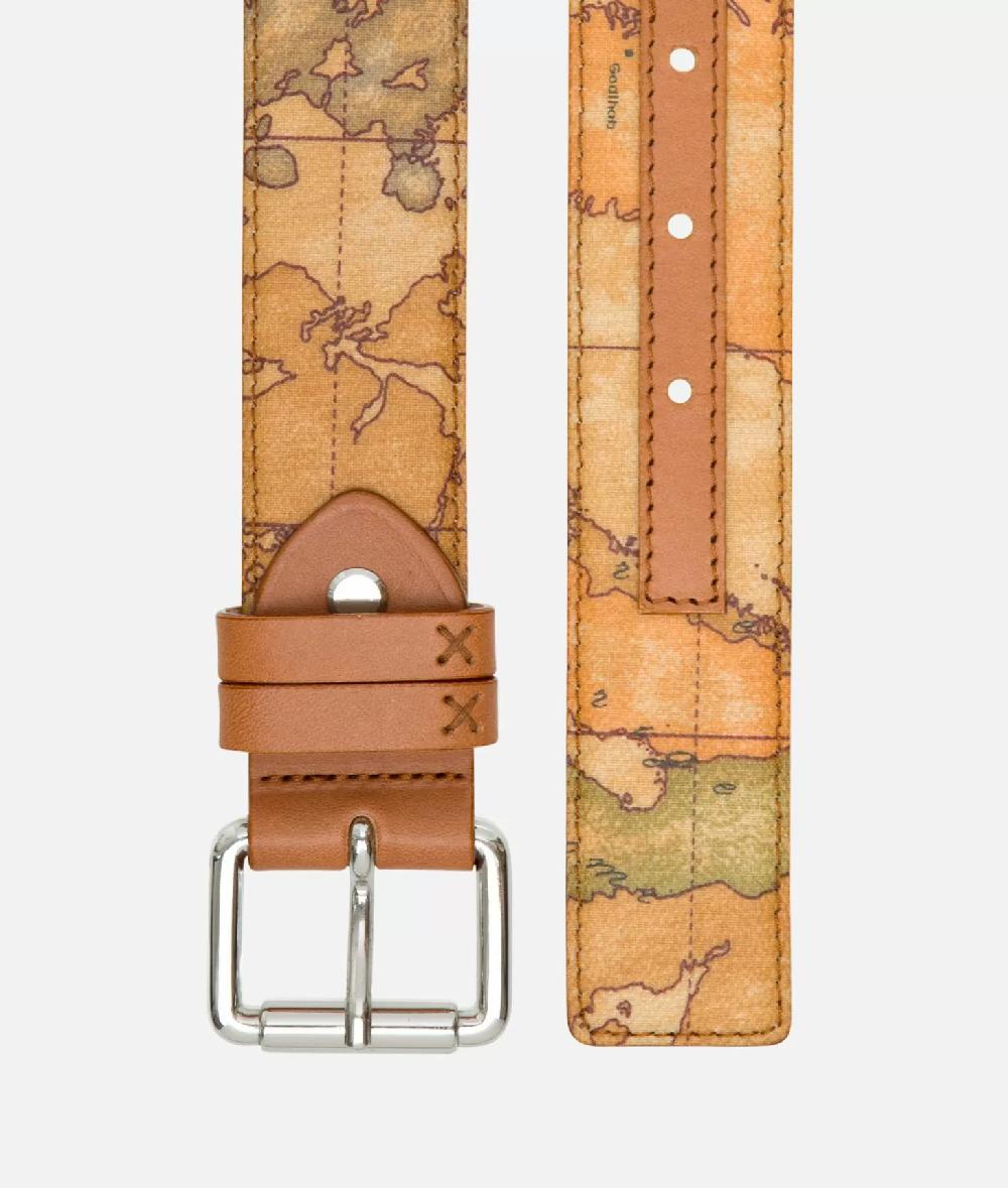 Alviero martini 1a classe Geo Classic Cintura con fibbia platino Offerta migliore