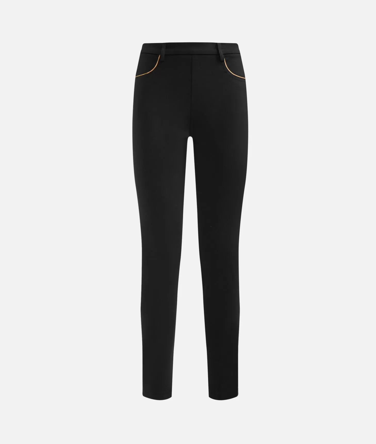 Alviero martini 1a classe Pantaloni in tessuto tecnico scuba Neri Acquista Ora