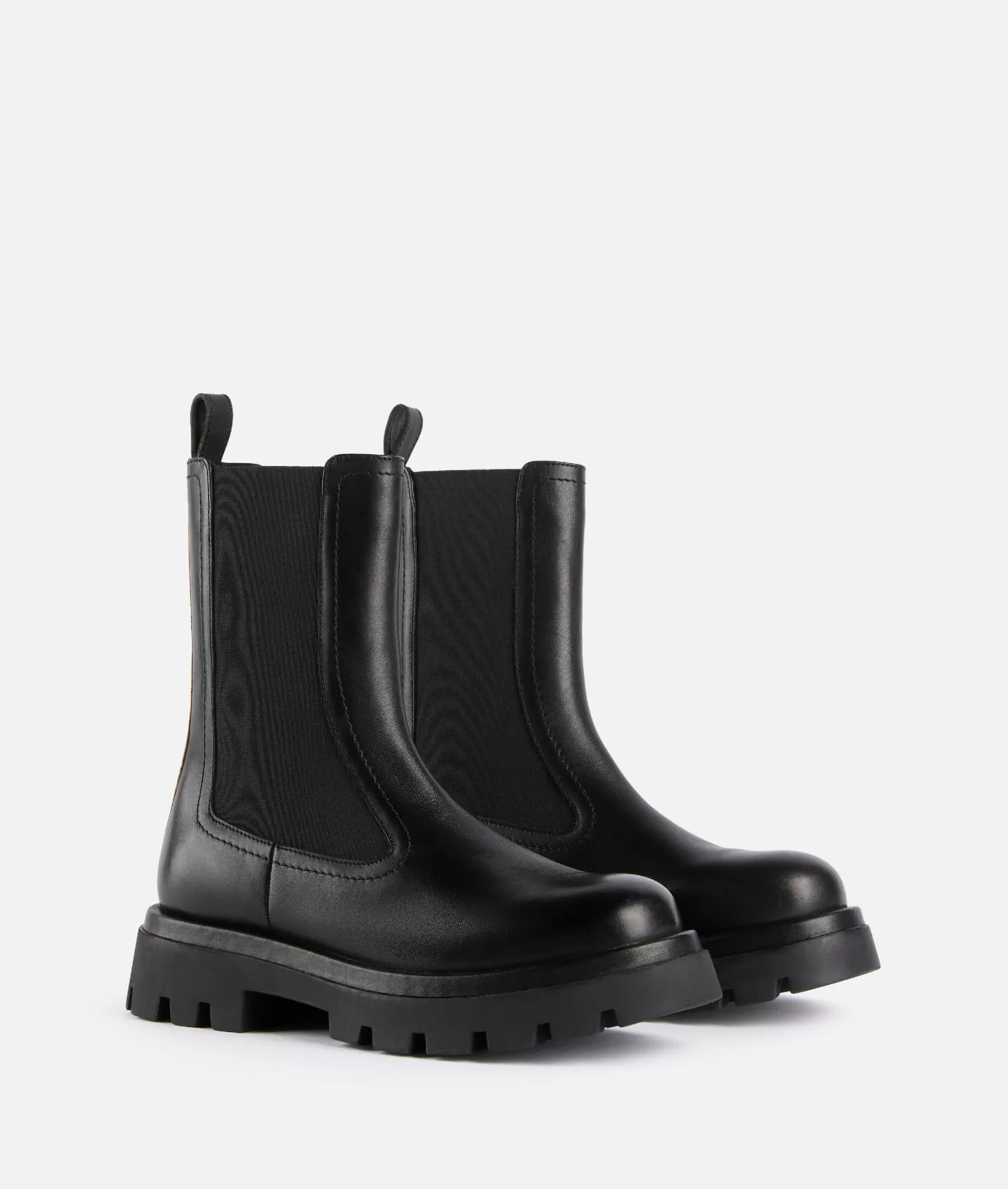 Alviero martini 1a classe Stivaletti in pelle liscia con elastici e bottoncino 1C Neri Economico