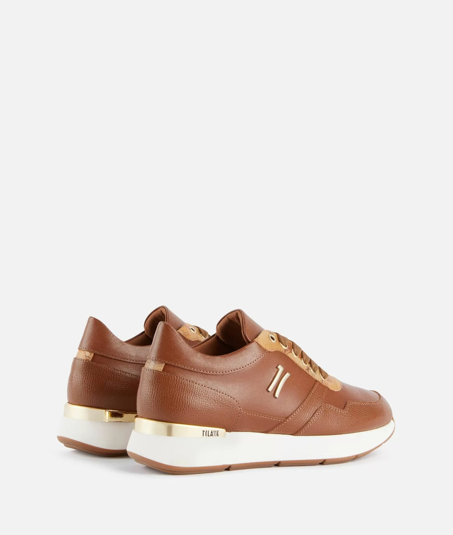 Alviero martini 1a classe Running in pelle granatina con logo 1C Castagna Enormi risparmi