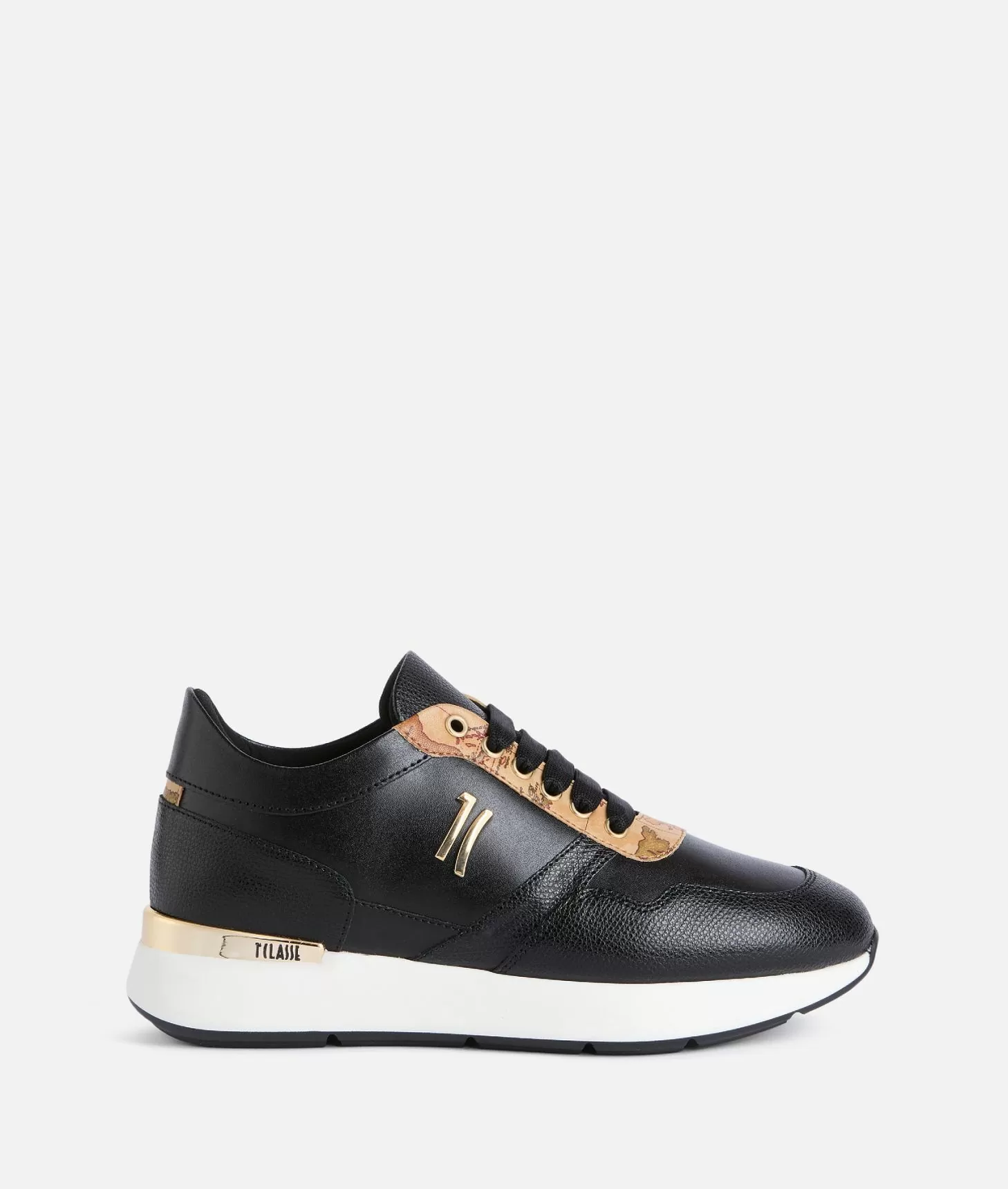 Alviero martini 1a classe Running in pelle granatina con logo 1C Nere Sconti VIP