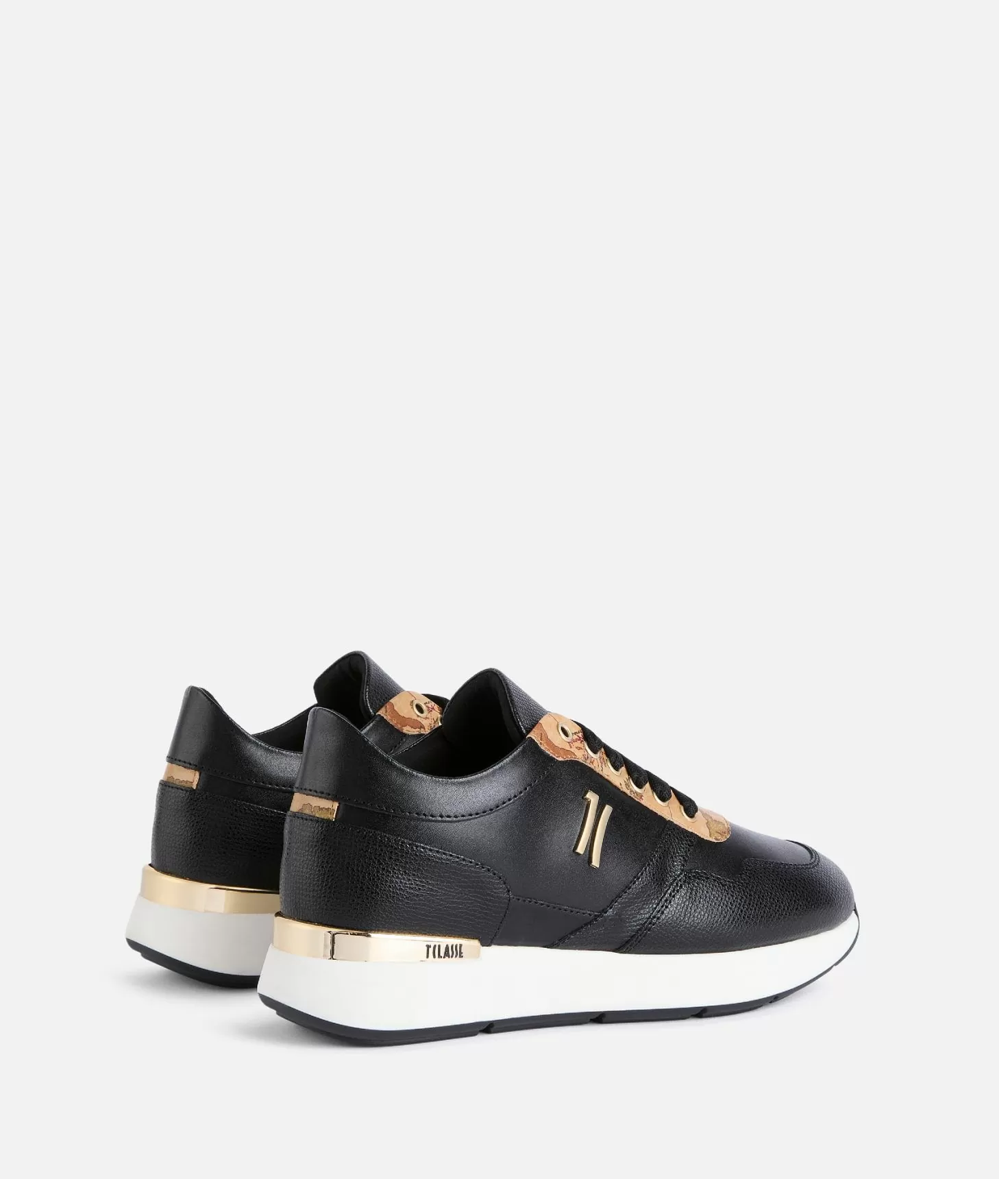 Alviero martini 1a classe Running in pelle granatina con logo 1C Nere Sconti VIP