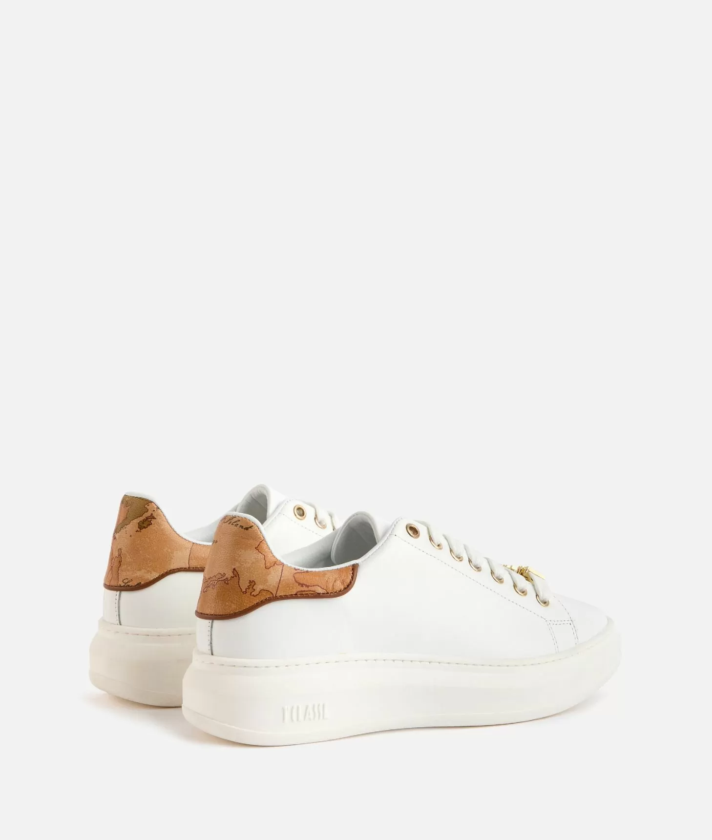 Alviero martini 1a classe Sneakers TR light in pelle liscia con passalaccio 1ᴬ Classe Bianche Latest stili