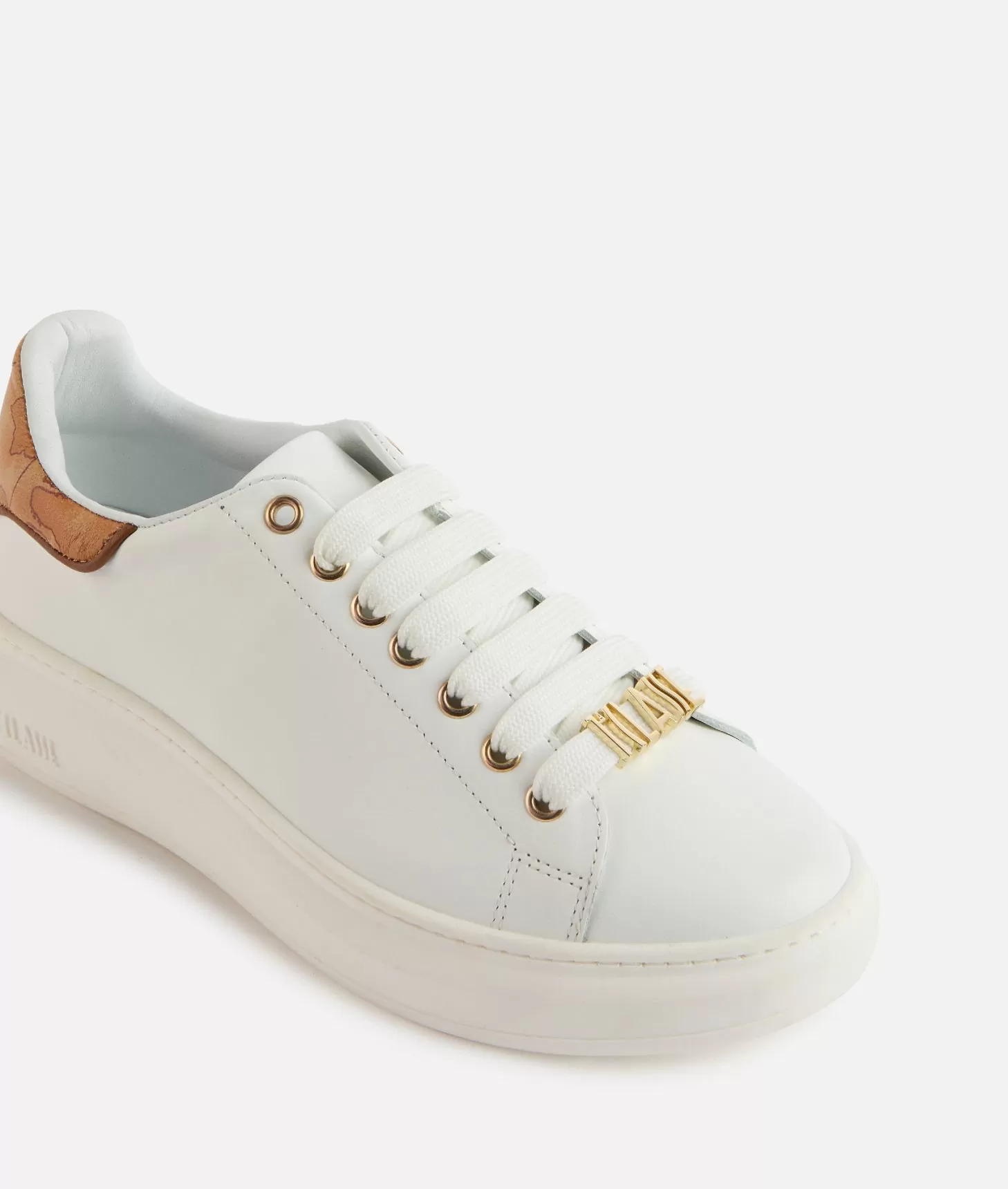 Alviero martini 1a classe Sneakers TR light in pelle liscia con passalaccio 1ᴬ Classe Bianche Latest stili