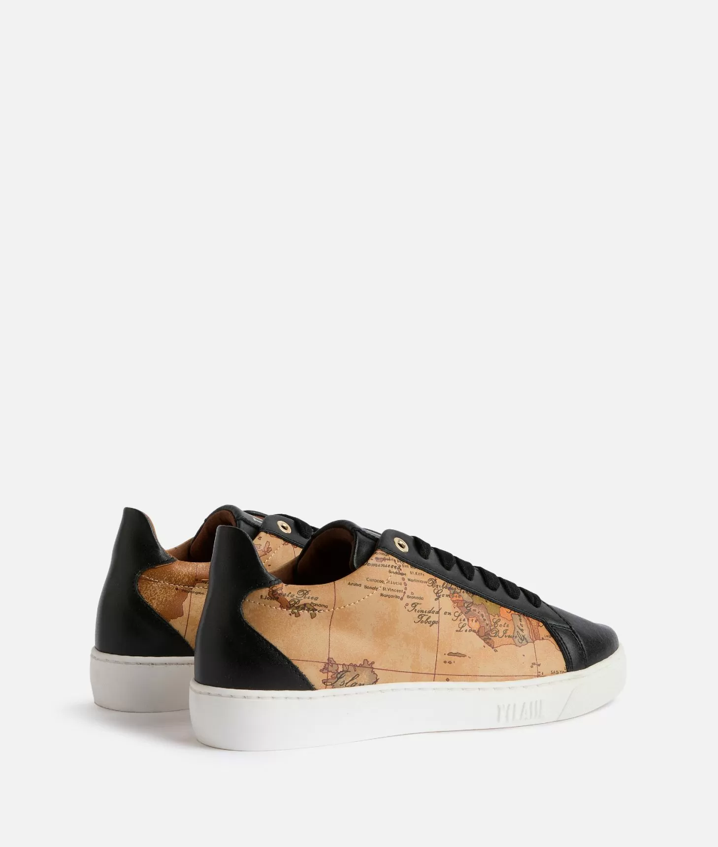 Alviero martini 1a classe Sneakers in pelle liscia ed eco nappa Geo Classic Nere Duty-free