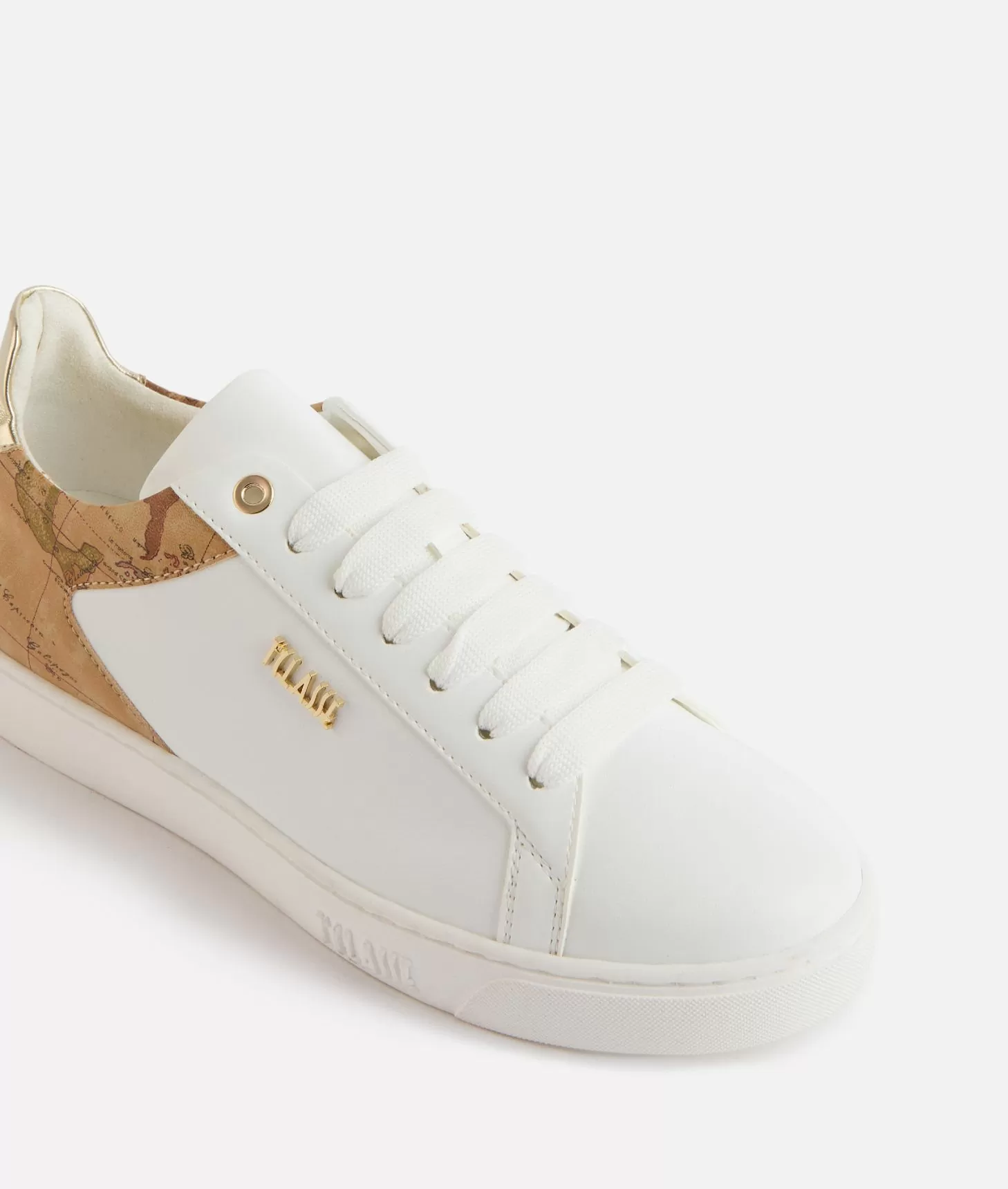 Alviero martini 1a classe Sneakers in eco nappa con logo 1ᴬ Classe Bianche 50% di sconto per tempo limitato