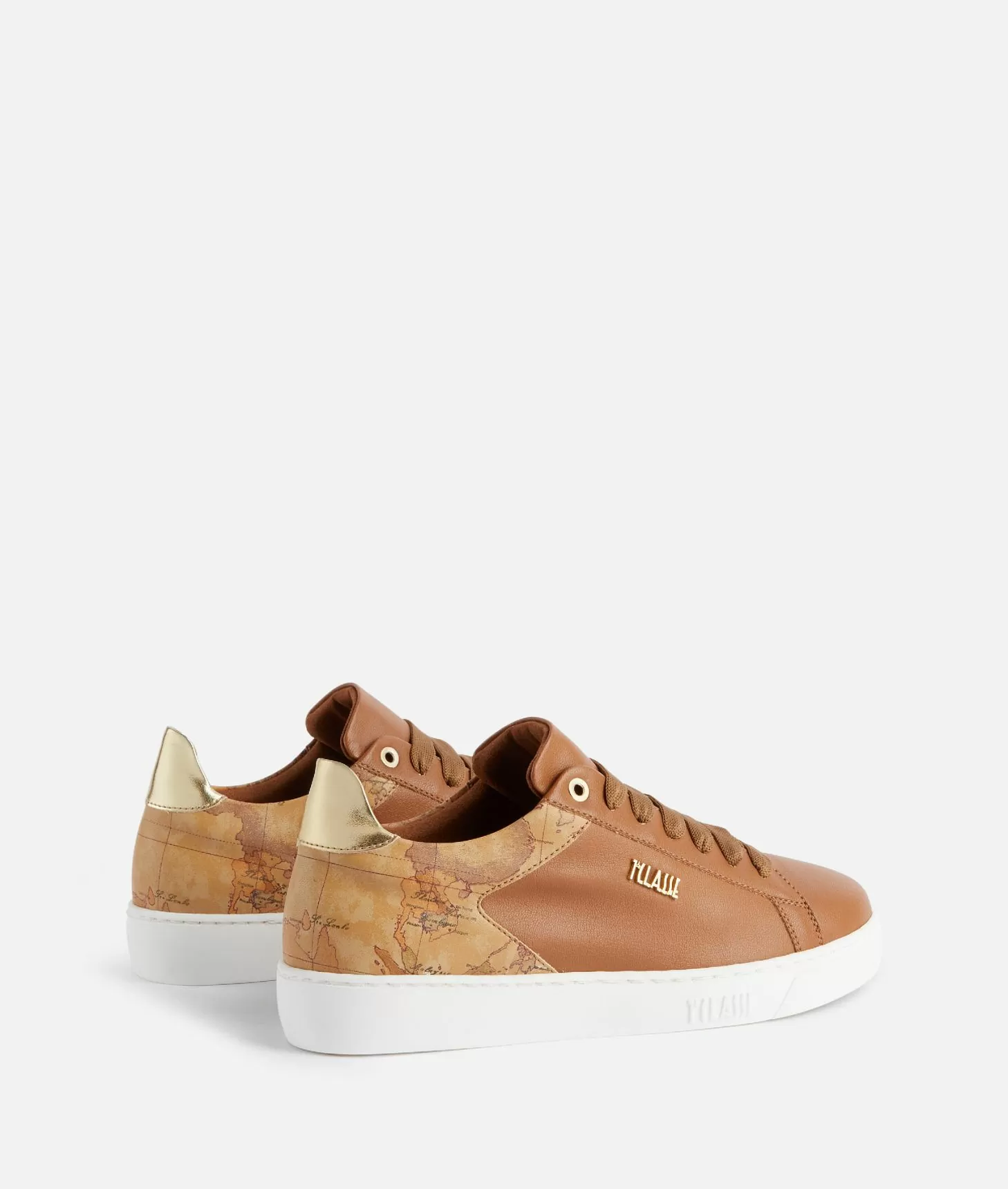 Alviero martini 1a classe Sneakers in eco nappa con logo 1ᴬ Classe Castagna Sconti questo mese