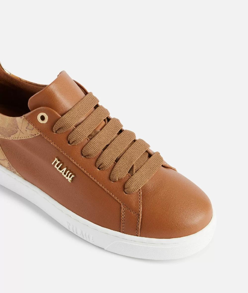 Alviero martini 1a classe Sneakers in eco nappa con logo 1ᴬ Classe Castagna Sconti questo mese