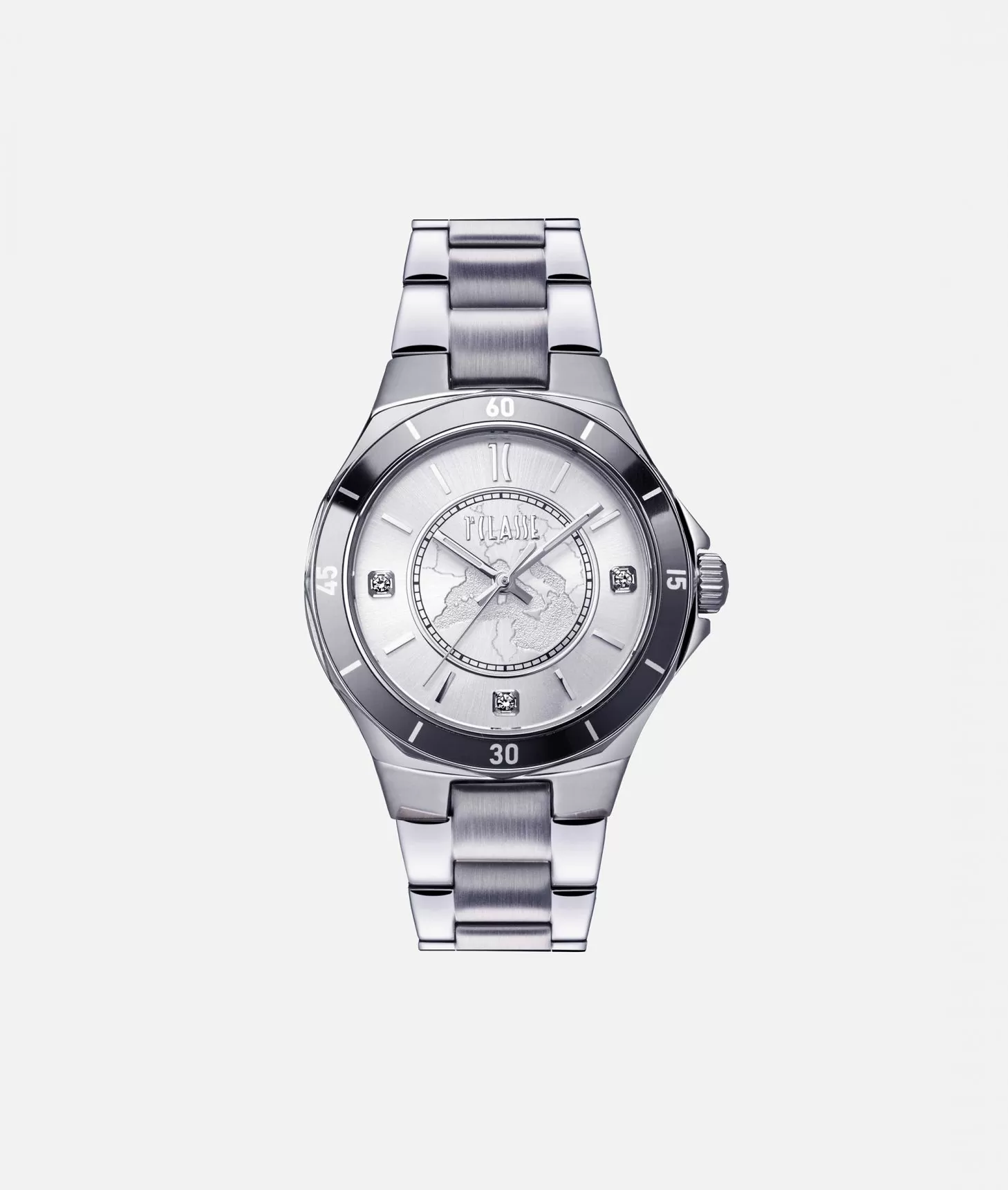 Alviero martini 1a classe Milano orologio con cinturino in acciaio Argento Vendita