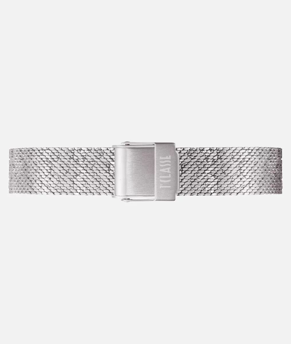 Alviero martini 1a classe Salina orologio con cinturino in acciacio inossidabile Argento Affare Del Giorno