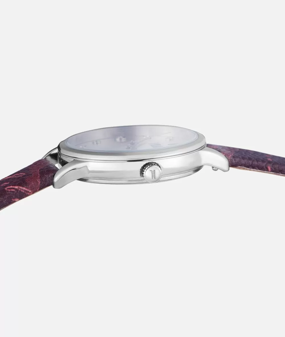 Alviero martini 1a classe Formentera Orologio con cinturino in pelle Geo Rouge Presa