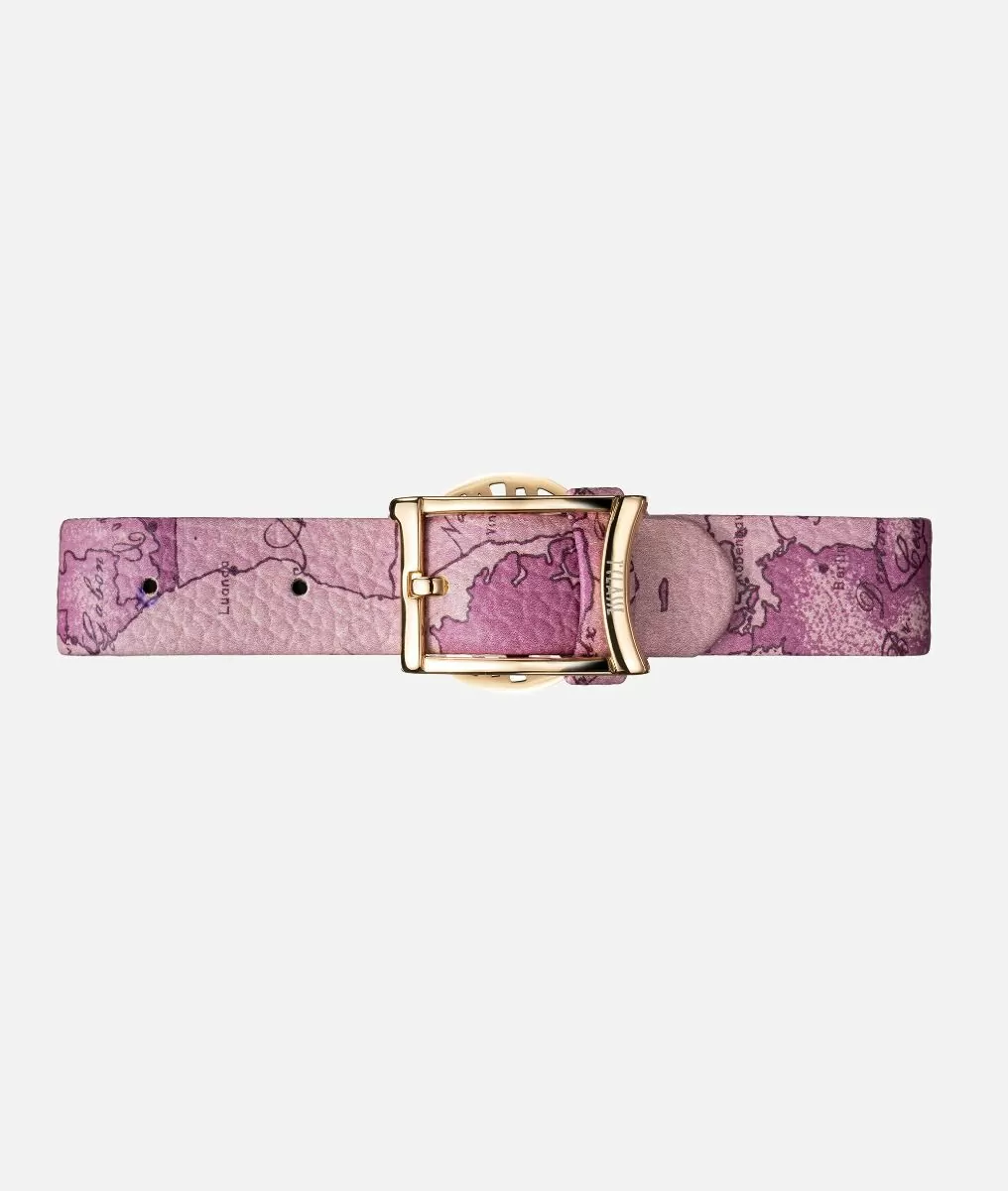 Alviero martini 1a classe La Croisette bracciale con cinturino in pelle Geo Orchidea Offerta