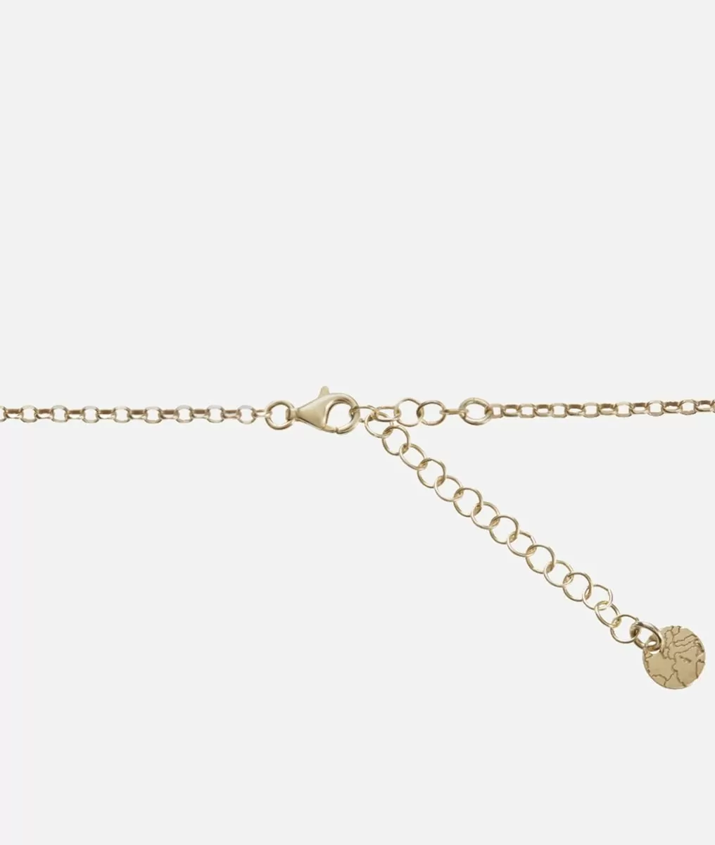 Alviero martini 1a classe Rambla collana in argento con charms bagnata in Oro Giallo I Più Venduti