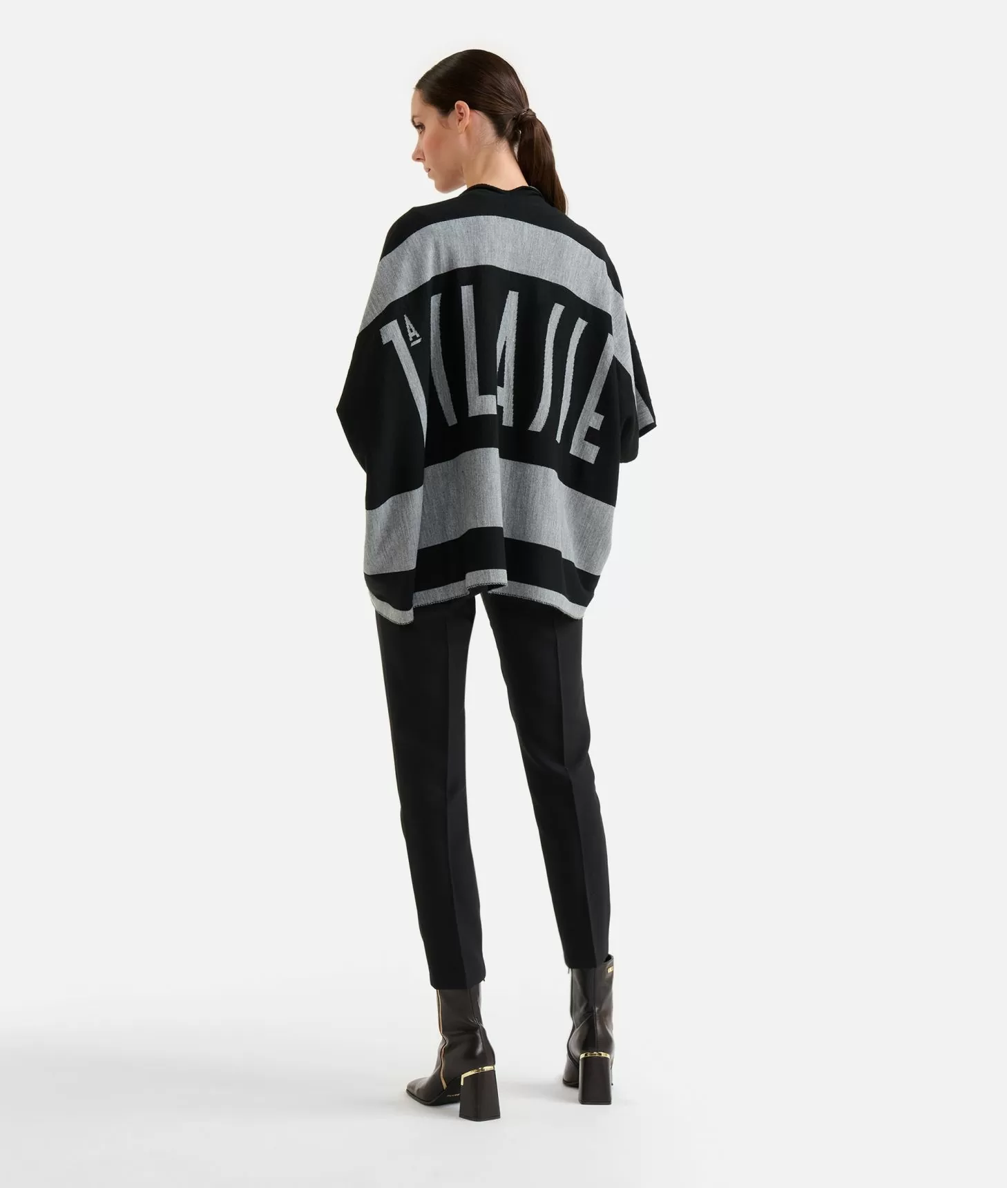 Alviero martini 1a classe Gilet con logo 1ᴬ Classe Nero Negozio online di fabbrica