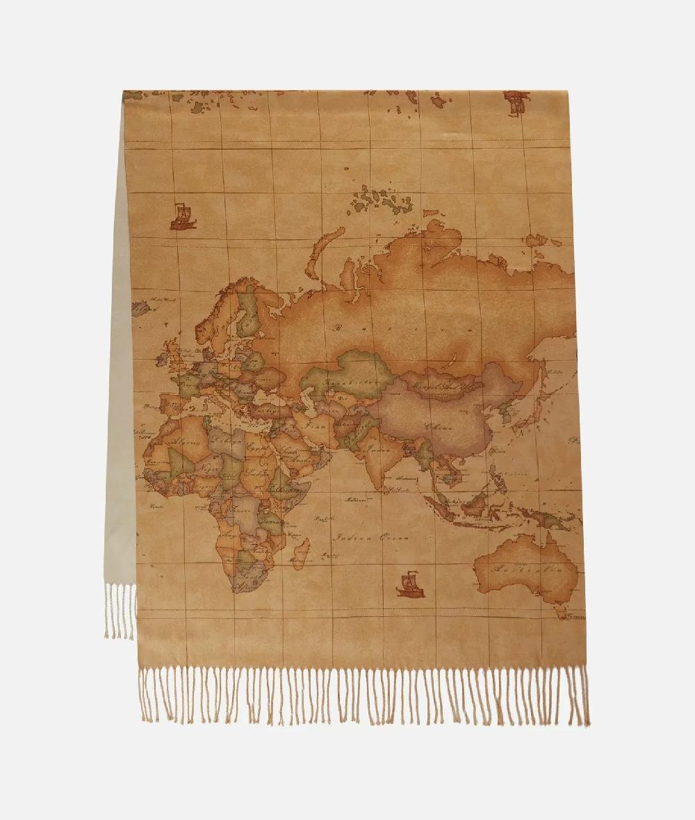 Alviero martini 1a classe Stola con frange 72x175 Geo Classic Offerte giornaliere