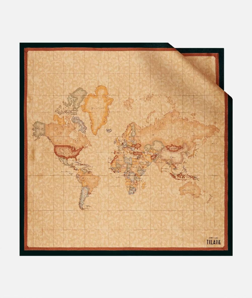 Alviero martini 1a classe Foulard Geo Classic 90x90 Nero Vendita