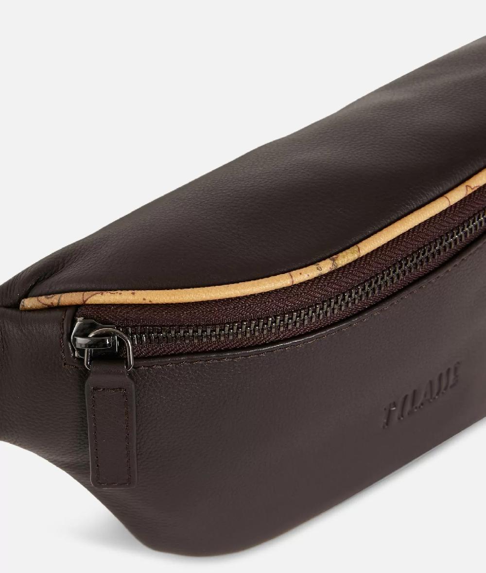 Alviero martini 1a classe Belt bag in pelle marrone Offerta